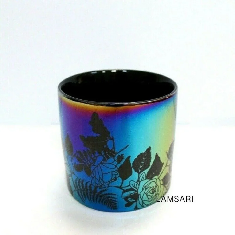 Starbucks Fall 2020 Iridescent Black Roses Coffee Mug Cup